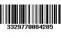 Código de Barras 3329770084285