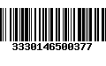 Código de Barras 3330146500377