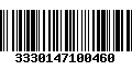 Código de Barras 3330147100460