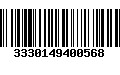 Código de Barras 3330149400568