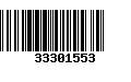 Código de Barras 33301553