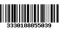 Código de Barras 3330188855039