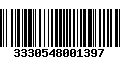 Código de Barras 3330548001397