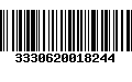 Código de Barras 3330620018244