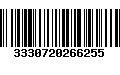 Código de Barras 3330720266255