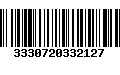 Código de Barras 3330720332127