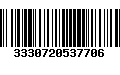Código de Barras 3330720537706