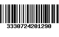 Código de Barras 3330724201290