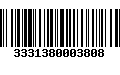 Código de Barras 3331380003808