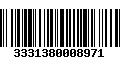 Código de Barras 3331380008971