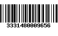 Código de Barras 3331480009656