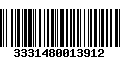 Código de Barras 3331480013912