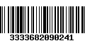 Código de Barras 3333682090241