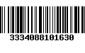 Código de Barras 3334088101630