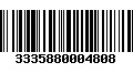 Código de Barras 3335880004808