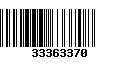 Código de Barras 33363370