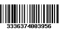 Código de Barras 3336374003956