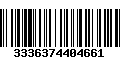 Código de Barras 3336374404661