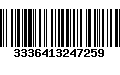 Código de Barras 3336413247259