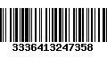 Código de Barras 3336413247358