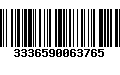 Código de Barras 3336590063765