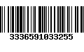 Código de Barras 3336591033255