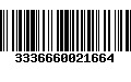 Código de Barras 3336660021664