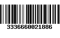 Código de Barras 3336660021886