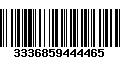 Código de Barras 3336859444465