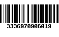 Código de Barras 3336970906019