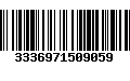 Código de Barras 3336971509059