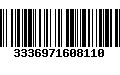 Código de Barras 3336971608110