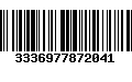 Código de Barras 3336977872041