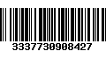 Código de Barras 3337730908427