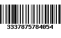 Código de Barras 3337875784054