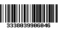 Código de Barras 3338039906046