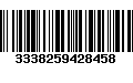 Código de Barras 3338259428458