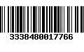 Código de Barras 3338480017766