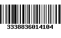 Código de Barras 3338836014104