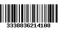 Código de Barras 3338836214108