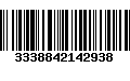 Código de Barras 3338842142938