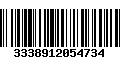 Código de Barras 3338912054734