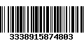 Código de Barras 3338915874803