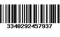 Código de Barras 3340292457937