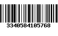 Código de Barras 3340584105768