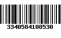 Código de Barras 3340584108530