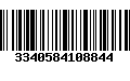 Código de Barras 3340584108844