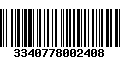 Código de Barras 3340778002408