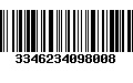 Código de Barras 3346234098008