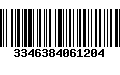 Código de Barras 3346384061204